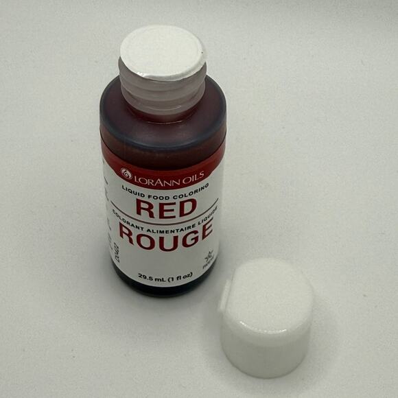 Cake Cookie Candy Baking Lorann Oils Vibrant Liquid Food Grade Coloring Red 1oz - Picture 5 of 5